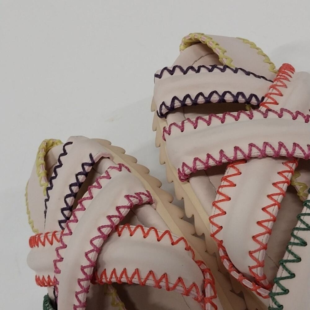 FARM Rio Multicolor Strappy Flats - Picture 7 of 12